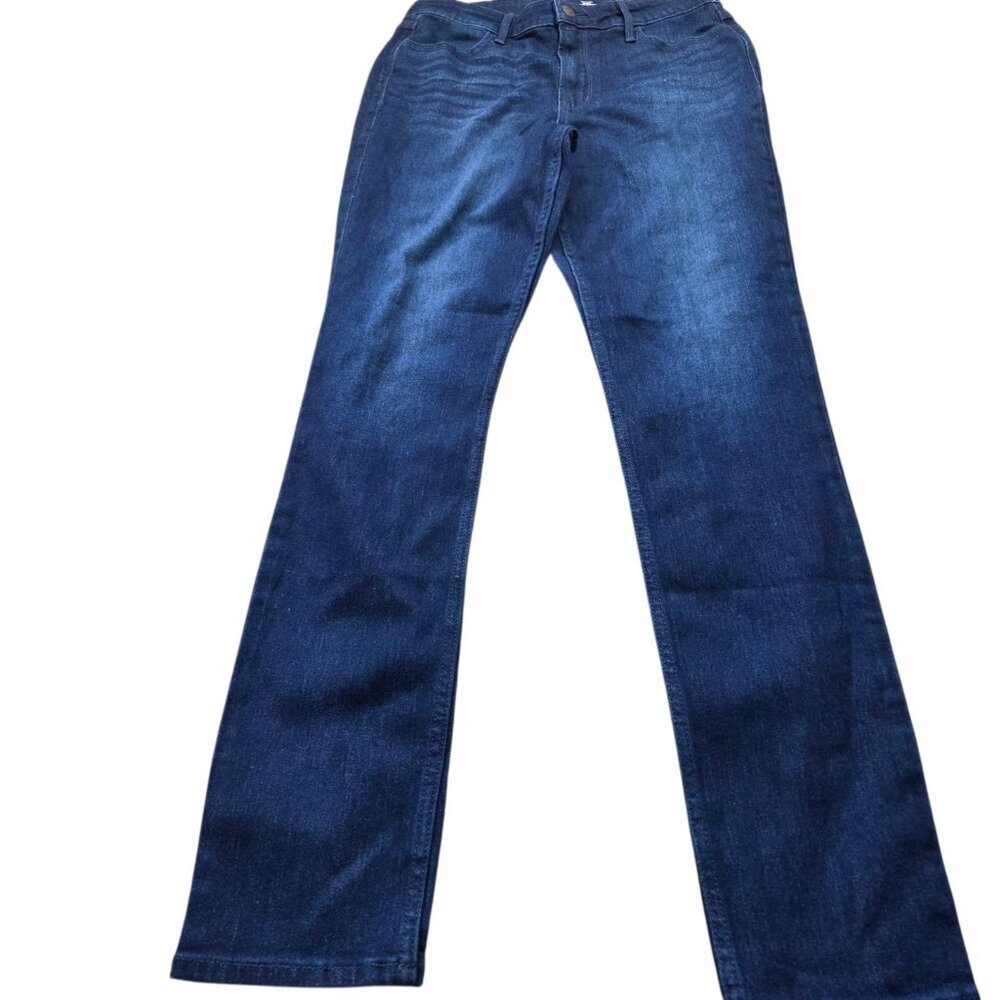 Old Navy Jeans Womens 10 Tall High Rise Wow Super Skinny Dark Wash Tags